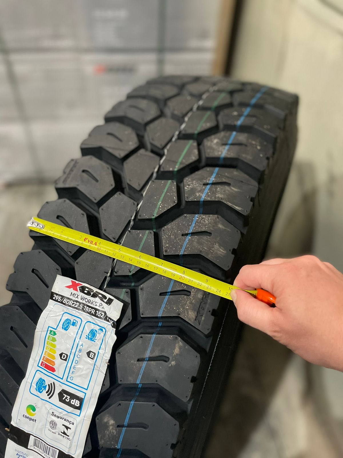 PNEU XBRI 295/80R22,5 18PR 152/149K MIX WORKS P2 / 179038 - Imagem 5