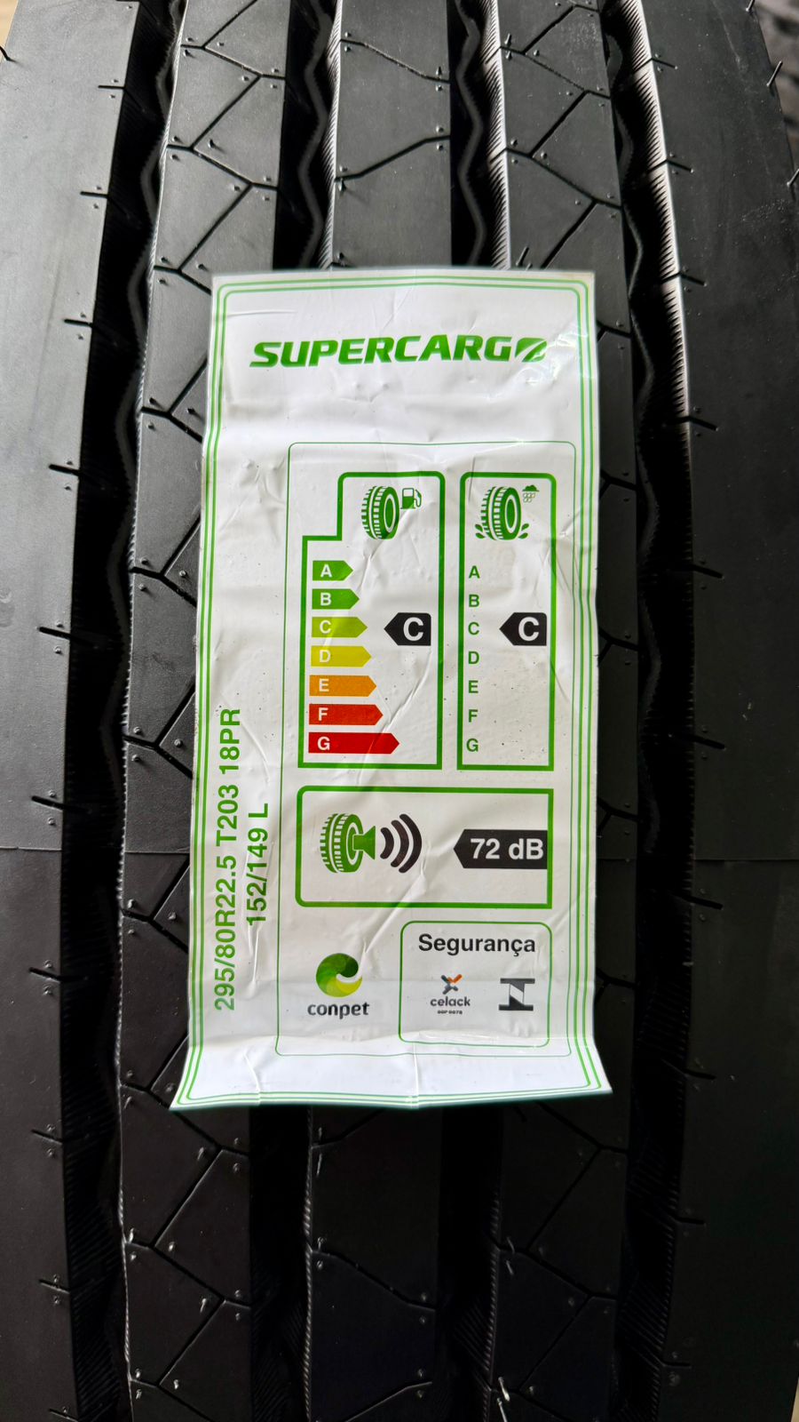 PNEU SUPERCARGO 295/80R22.5 18PR 152/149L T203 - Imagem 3